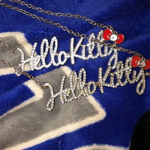 Hello Kitty Necklace .